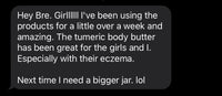 Turmeric Body Butter (Eczema/Dark Mark Relief)